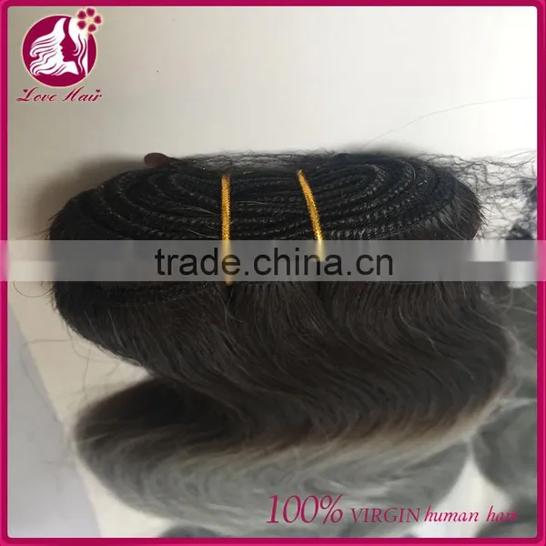 Virgin Human Wholesale Brazilian Omber Color 1B Grey Color Two Tone Braiding Hair photo-6