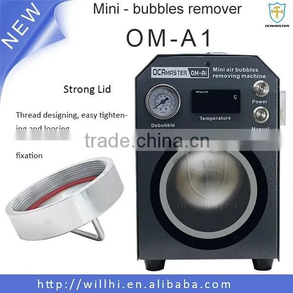 Easy Operating Mini LCD Air Bubbles Remover Machine OM-A1 With Built-in Autoclave photo-2