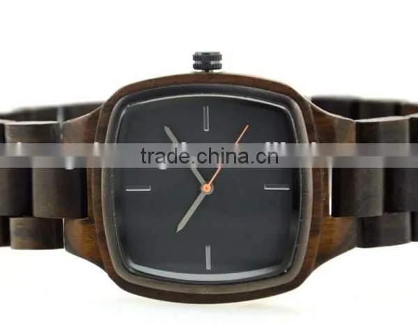 2016 High Quality Sandalwood Quartz Wooden Watches for Couple photo-6