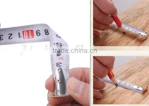 Custom Logo Design Mini Promotion Steel Measuring Tape/double Side Double Color Measure Tape With MID Certificated. photo-2