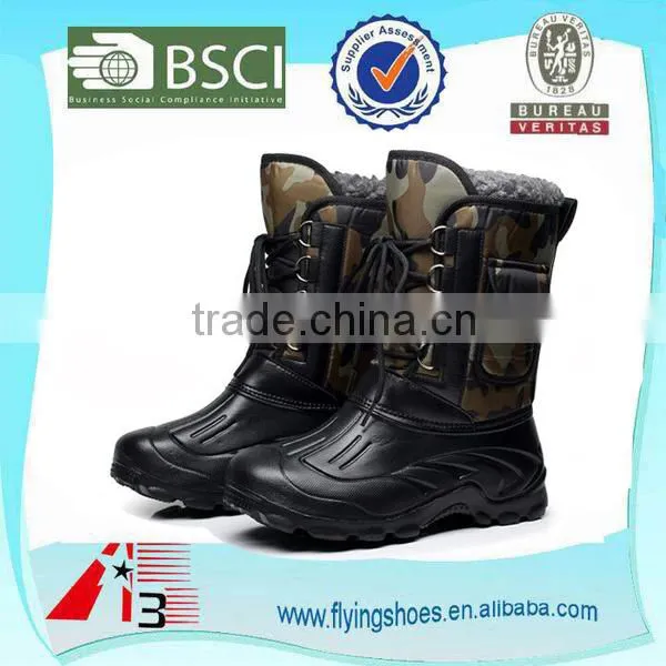 2016 Waterproof Keep Warm High Ankle Long Man Fishing Boots