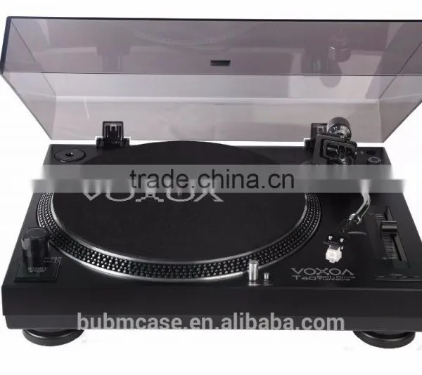 VOXOA T40 Belt-Drive Turntable With USB Rec BUILT-IN PREAMPLIFIER (PHONO/LINE) photo-3