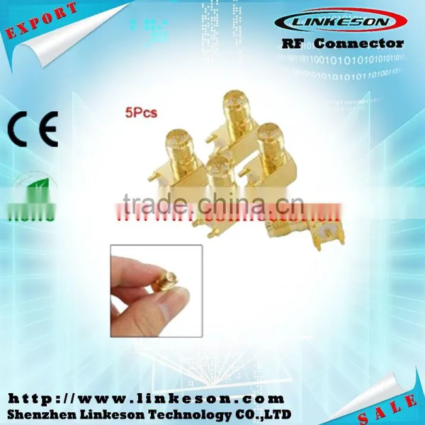 Factory Gold Ssma Sma Jack Pcb Connector photo-2