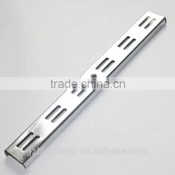 High Quality Chrome Finish Strut Channel , Slotted Channel With Double Hole photo-2