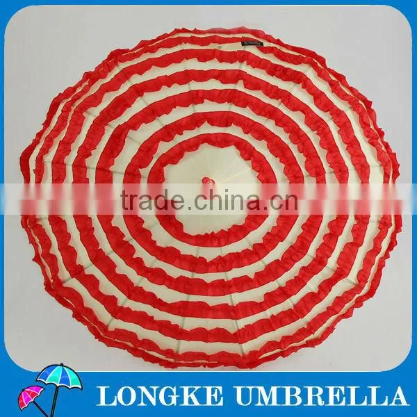 [LK006]Pagoda Parasol Lace Parasol,parasol de Paille