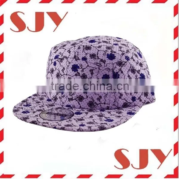 Heat Transfer Galaxy Flower Custom All Over Print 5 Panel Hats photo-5