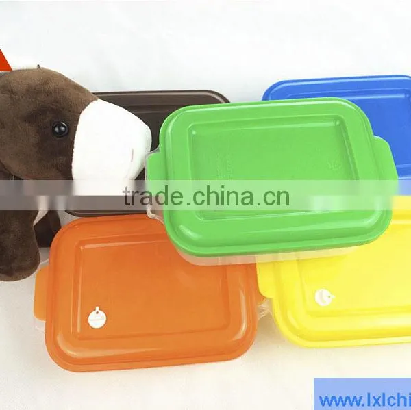 Colour Plastic Lunch Boxes photo-2