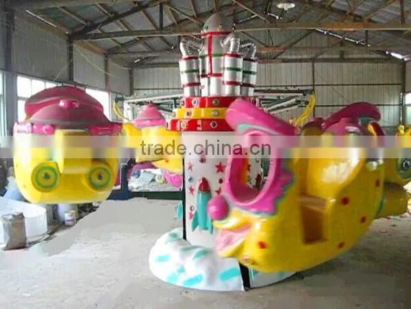 New Hot Shopping Mall Outdoor Game Rides Rotating Big Eye Plane Amusement Rides for Kids photo-2
