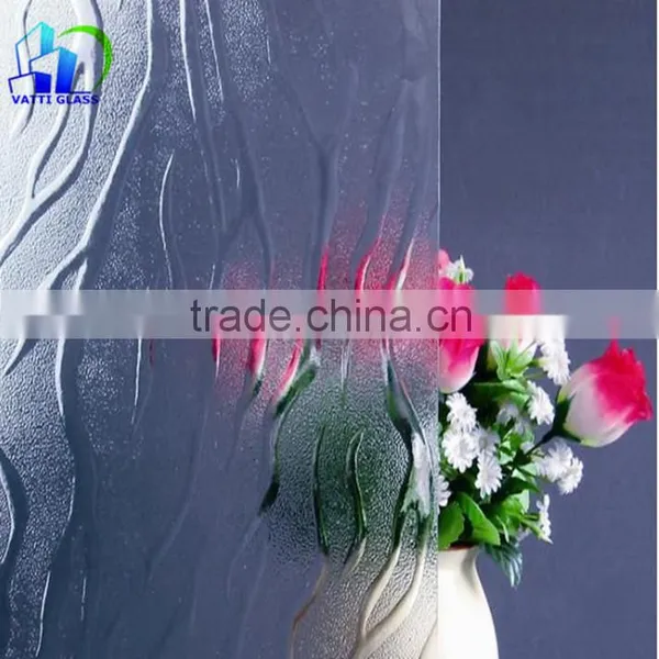 Supply Wave Pattern Filaments Embossed Diamond Pattern Embossed Glass Low Discount Prices photo-6