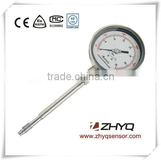 Mechanical Rigid Stem Melt Pressure Gauge for Plastic Machinery photo-3