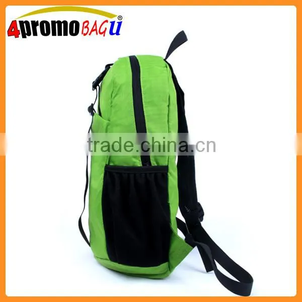 2016 Hot Sale Folding Backpack Foldable Polyester Bag photo-3
