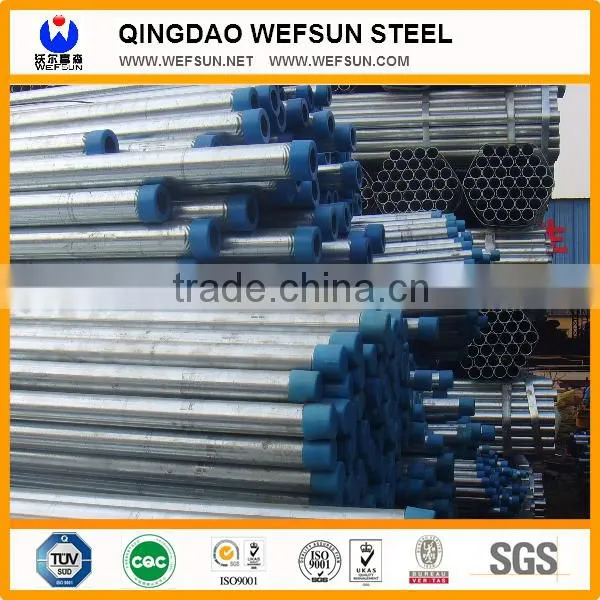 Chinese Factory Producer Galvanized Steel Pipe With Threaded/caps photo-3