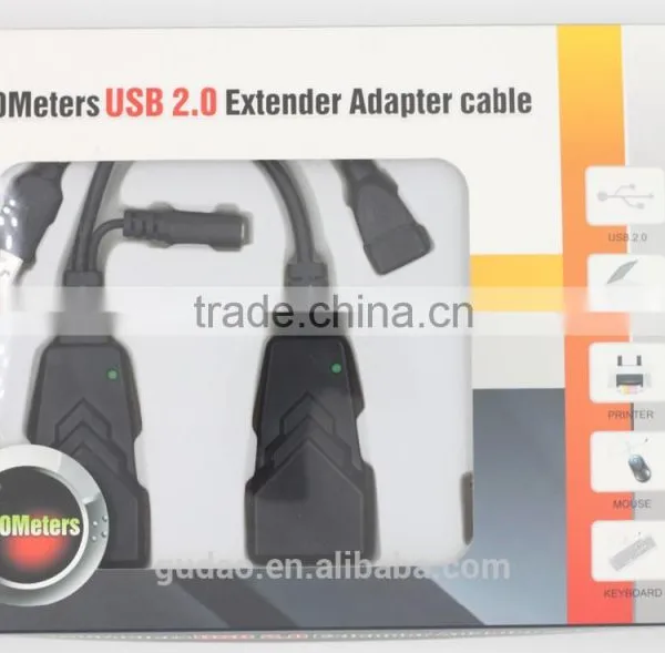 100 Meters USB 2.0 RJ45 Ethernet Extender for Scanner Printer 480m Bps True Plug and Play CAT 5 CAT5E CAT 6 CABLE photo-5