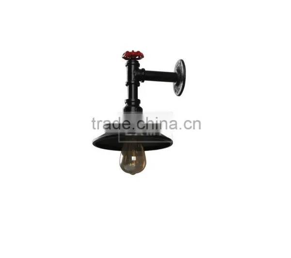 Industrial Metal Water Pipe Wall Light Edison Bulb Style Wall Bracket Wall Lamp for Cabinet photo-4
