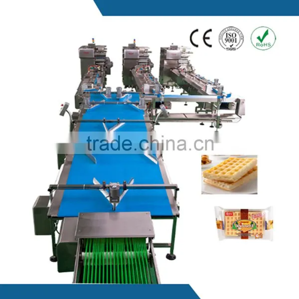 High selling high sensitive sensor durian flavored biscuit flow pack