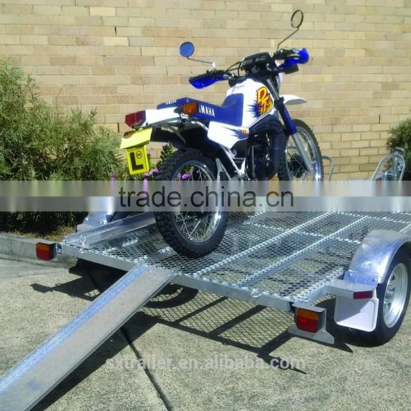 Motorcycle Trailer With Loading Ramp CMT-39M