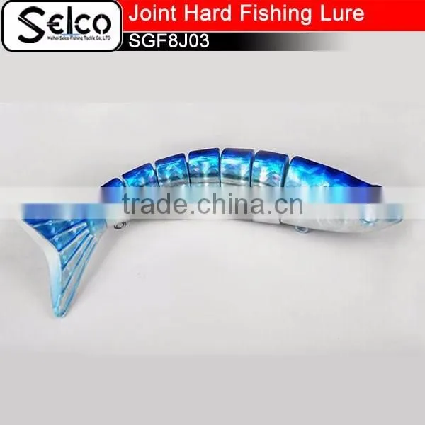 Colorful Artifical Fishing Lure, Eight-section Joint Tunna 10" 168g photo-2