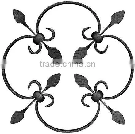 Wrought Iron Rosette
