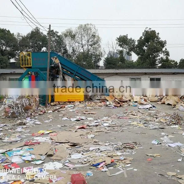 Cardboard Baler Machine for Sale/recycling Cardboard Baling Press/ Cardboard Compactor photo-3