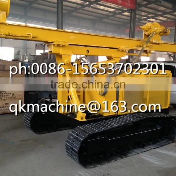 Latest Pile Driver With Engine! Reliable Small/mini Crawler Hydraulic Rotary Drilling Rig KR125A photo-6