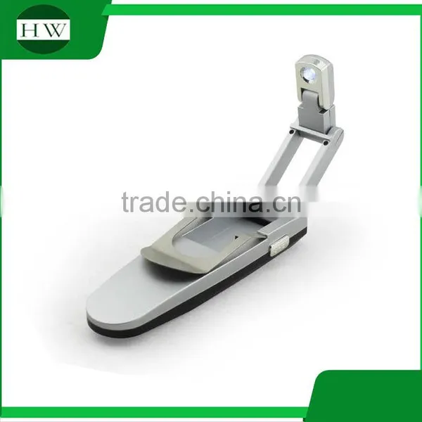 Portable Flexible Target Adjustable Plastic Foldable Folding Wireless Mini Led Night Clamp Clip Reading Book Light Lamp photo-3
