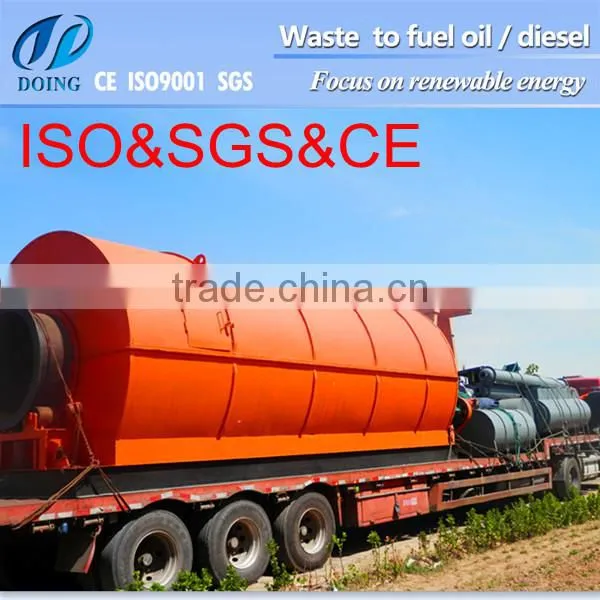 Waste Tires to Oil Machine Industry Fuel From Tire System For Steel Fctory