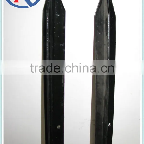 Metal Black Painted Tar Dipped Y Star Pickets Fence photo-3