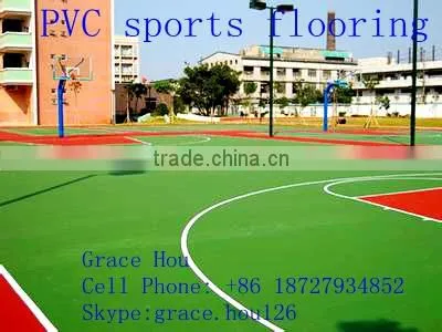 Plastic Sports PVC Flooring and PVC Sponge Floor photo-2