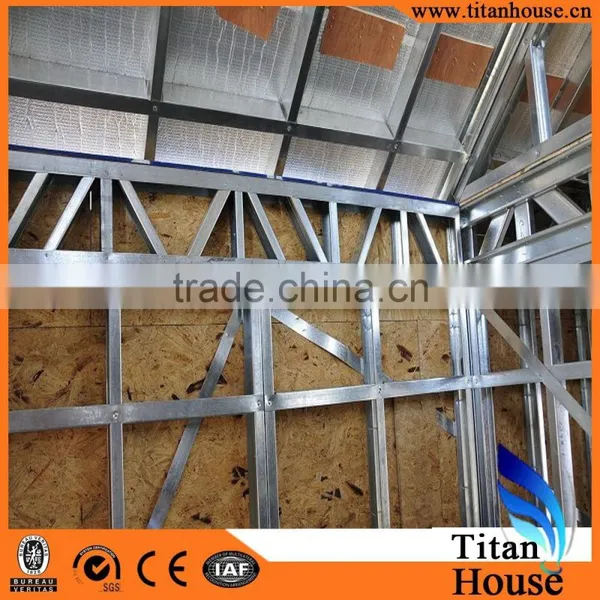 2015 New Design Low Cost China Supplier Luxury Prefab Steel Villa photo-6