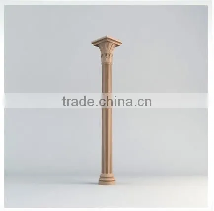 Lobby Decoration Roman Pillar Capitals Head Top Concrete Cement Columns photo-2