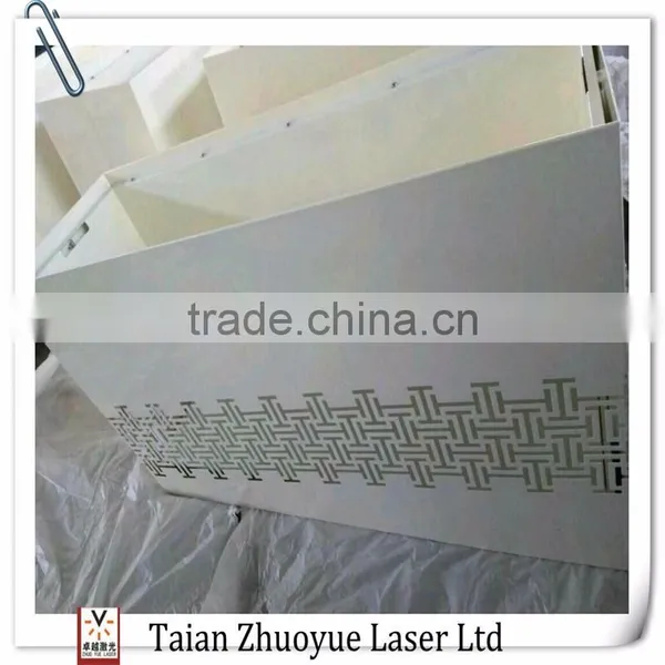 Customized Galvanized Ivory Outdoor Flower Pots Stainless Steel Flower Pot Rectangular Planter Box Factory photo-5