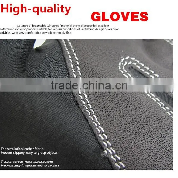 2016 Windproof Outdoor Sport Gloves Tactical Mittens for Men Women Feel Warm Guantes Tacticos Luva Winter Gloves photo-4