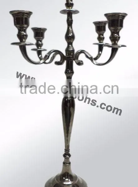Wedding Black Candelabra Centerpieces & Black Candelabra Centerpieces photo-5