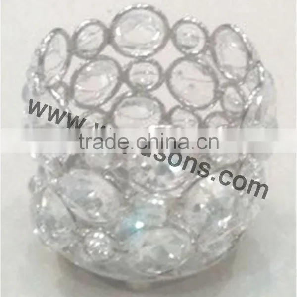 Crystal Tea Light Holder,crystal Tea Light Votive,crystal Candle Holder photo-5