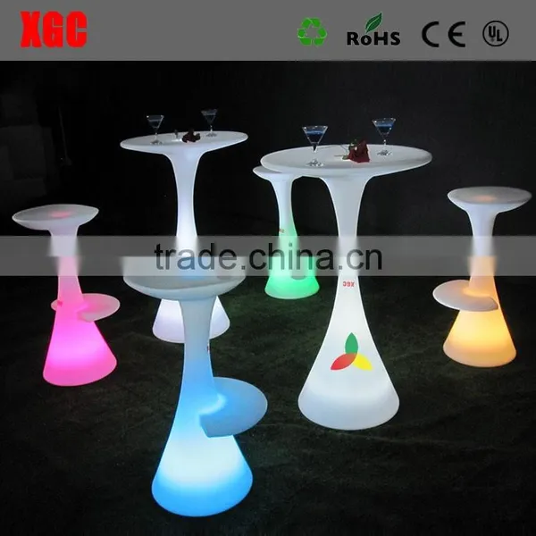 Light up Colored Plastic Wedding Rental Events Furniture With RGB Led photo-6