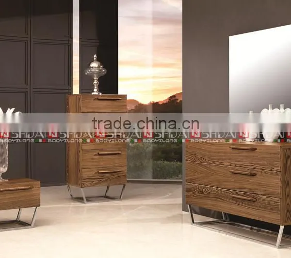 Affordable Best Price Modern Bedroom Furniture, King Size Leather Bed photo-3