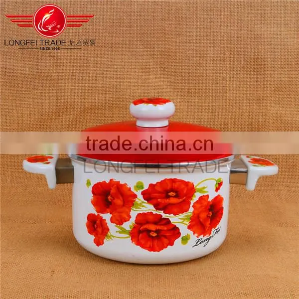 Wholesale Non-stick Enamel Turkish Cookware Set / Cooking Pot Set 18-26cm photo-2