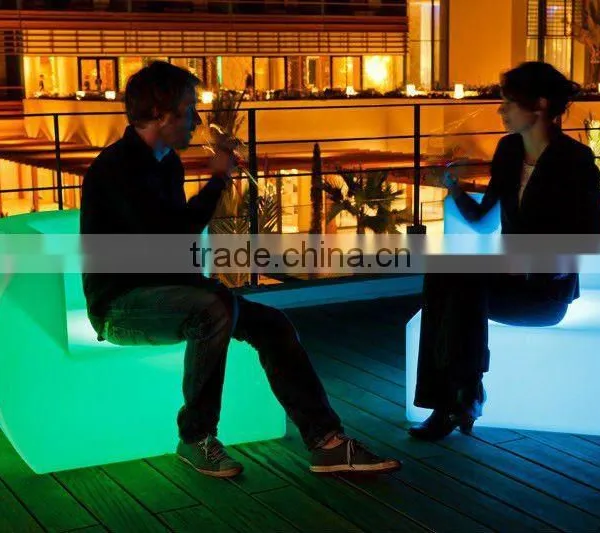 wooden beach chair frame/bar led furniture