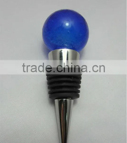 Dongguan LED Plastic Silicone Rhinestone Wine Bottle Stopper photo-2