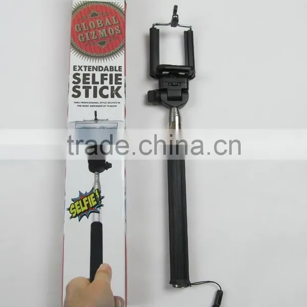Extendable Selfie Handheld Stick Monopod With Adjustable Phone Holder