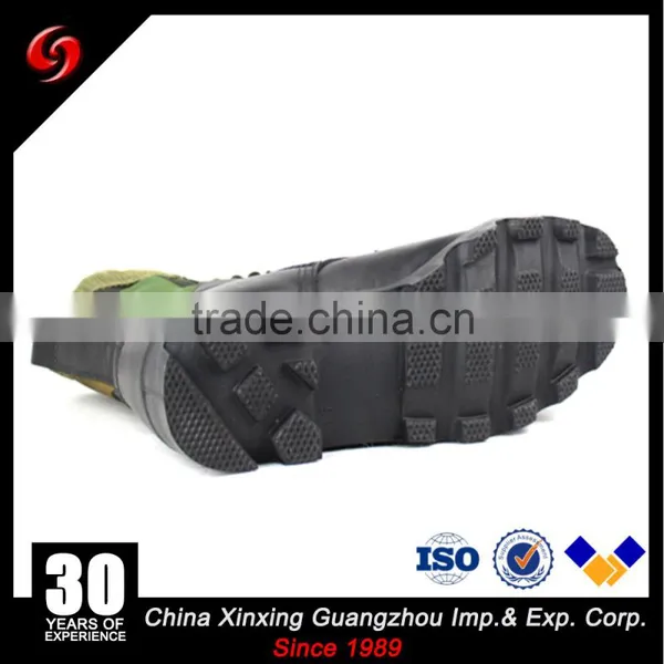 Genuine Leather Waterproof Canvas Combat Jungle Military Camouflage Boots photo-4