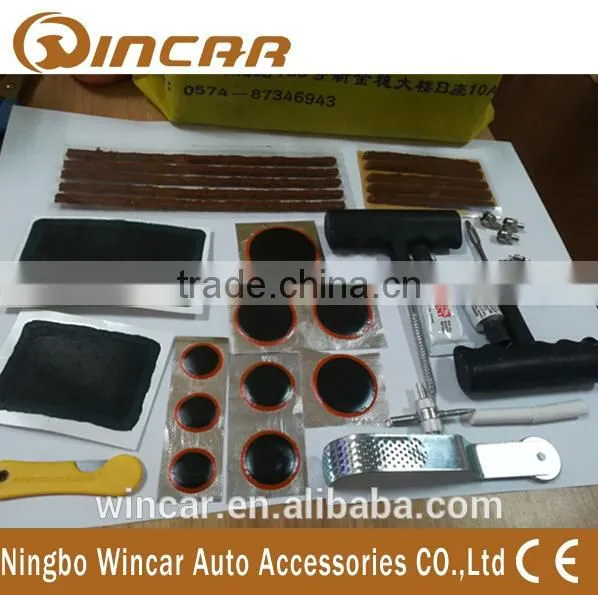 Wheel Tire Puncture Repair Kit Reamer Tool And Type/Tube Patches photo-2