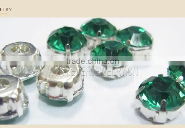 Acryli Rhinestone in Sew on Setting,Sew on Rhinestone Claw Setting Crystals photo-5