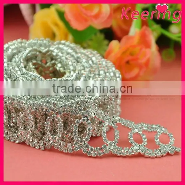 Fancy Wholesale Rhinestone Cup Chain WRC-311 photo-2