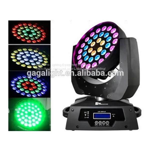 36PCS*18W 6in1 Rgbaw+UV Zoom LED Moving Wash Light