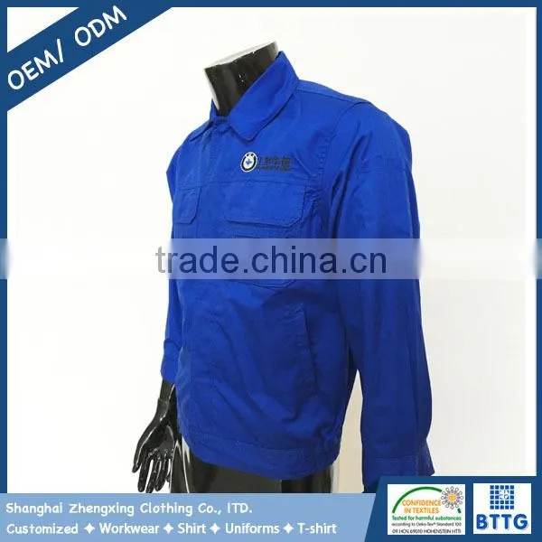 Workwear Uniform OEM Service Supply Type Spring/ Autumn Fall Wear Work Jacket for Worker Man photo-2
