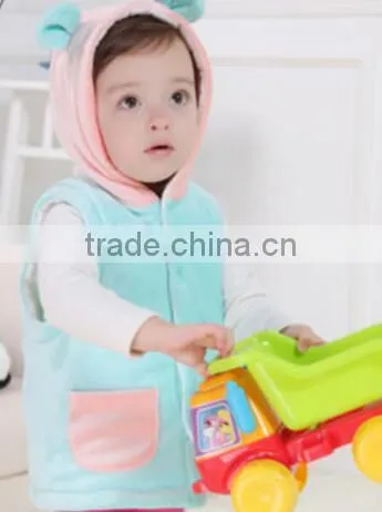 Fashional Organic Cotton Girl and Boy Baby Vest photo-3