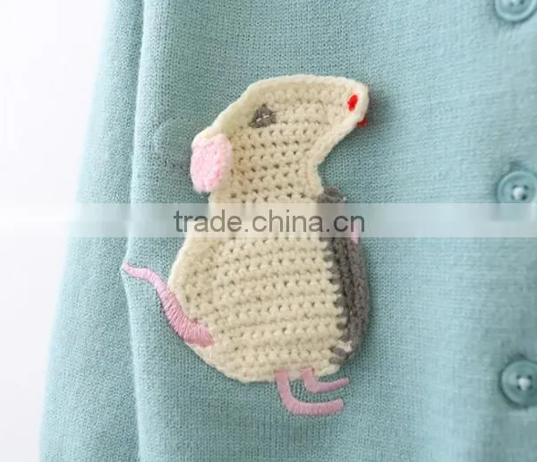 Kids Spring Outcoat Clothes Sweater Cardigans Baby Girls Cardigan Sweaters photo-4