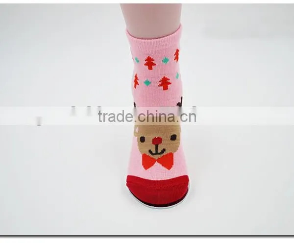 Christmas Baby Cotton Fancy Socks China Wholesale Baby Socks photo-2