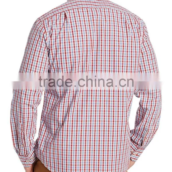 OEM 2016 New Style Wholesale Plaid Men's Plaid Flannel Shirt photo-2